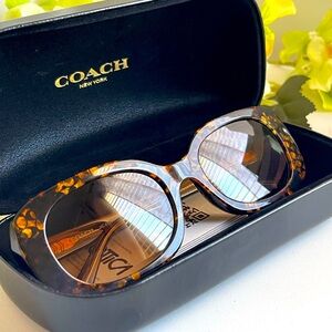 Coach Women's Brown Sunglasses